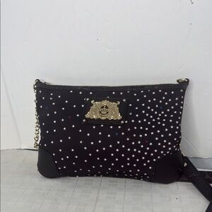 Juicy Couture Black Stars Crossbody